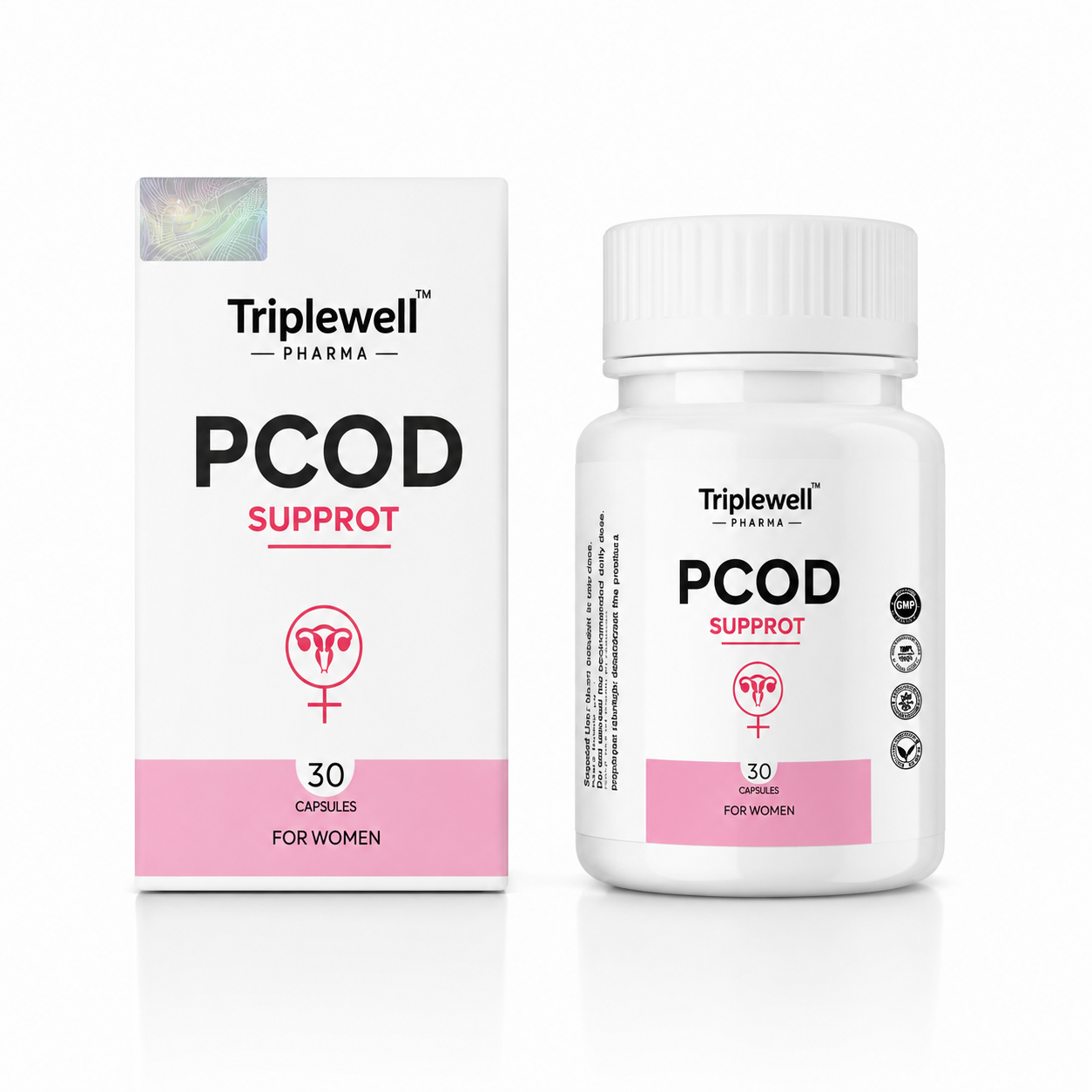 PCOD Support Capsules | Women's Hormonal Balance Supplement