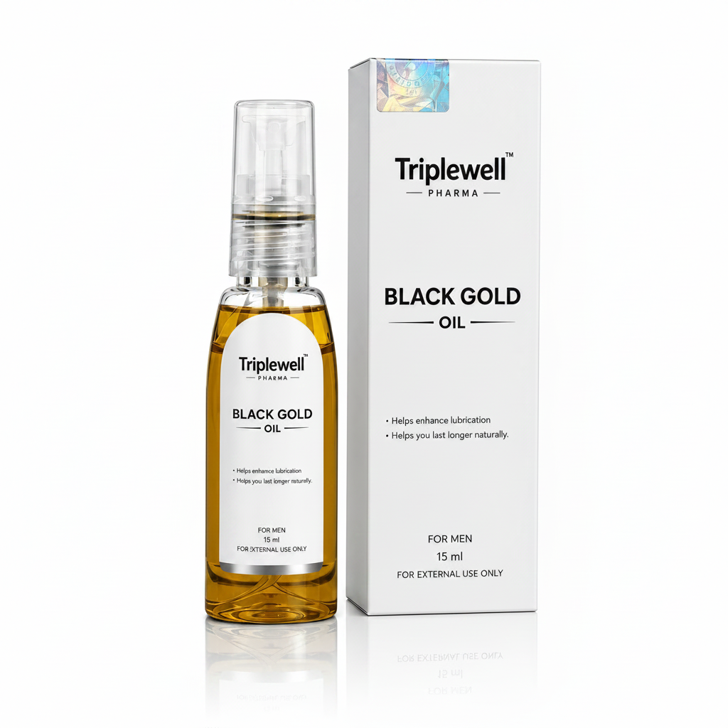 Black Gold Oil | Premium Men's Wellness Oil