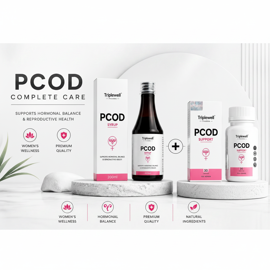 PCOD Complete Care Combo – PCOD Syrup + PCOD Support Capsules