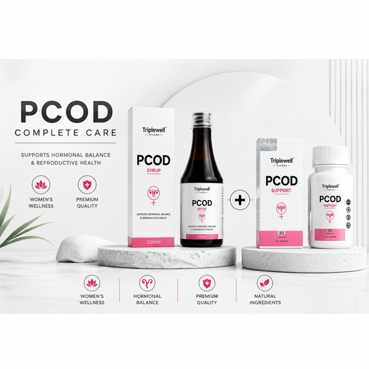 PCOD Complete Care Combo – PCOD Syrup + PCOD Support Capsules